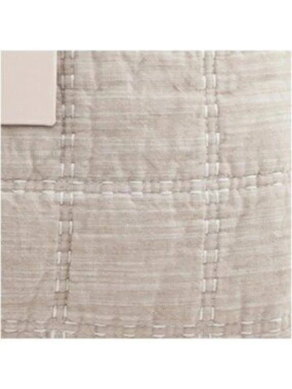 RACHEL ZOE Cotton Slub Box Quilt Set
